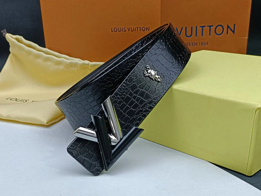 2025 belt 3 Colors printed letter leather belt