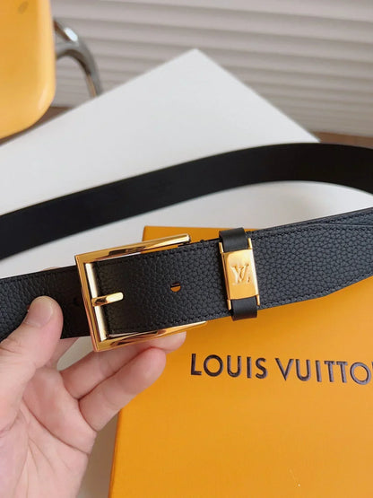 2025 belt Men's Pin Buckle Belt Width: 35mm